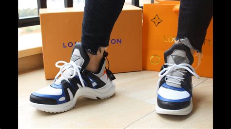 louis vuitton arclight sneaker on feet|louis vuitton archlight review.